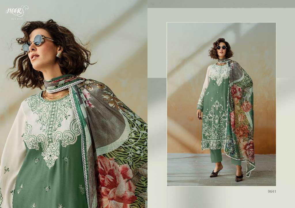KIMORA HEER CHIC VOL-208 WHOLESALE PURE MUSLIN EMBROIDERY TRADITIONAL SALWAR SUITS FOR WOMAN