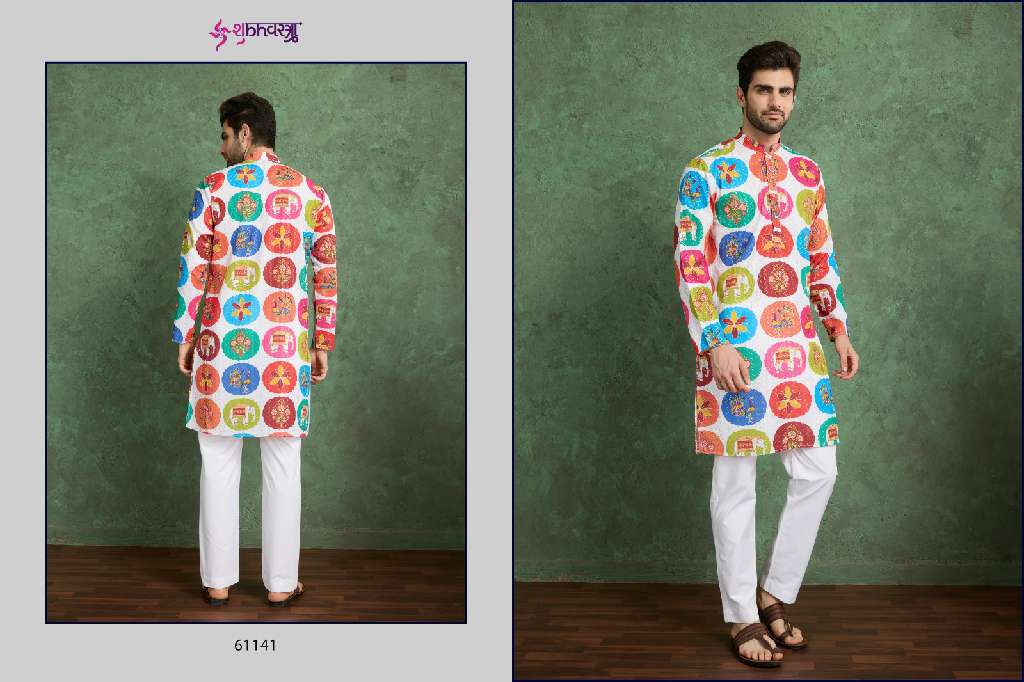 SHUBHVASTRA KURTA CULTURE WHOLESALE EXCLUSIVE FESTIVAL MENS WEAR KURTA COLLECTION