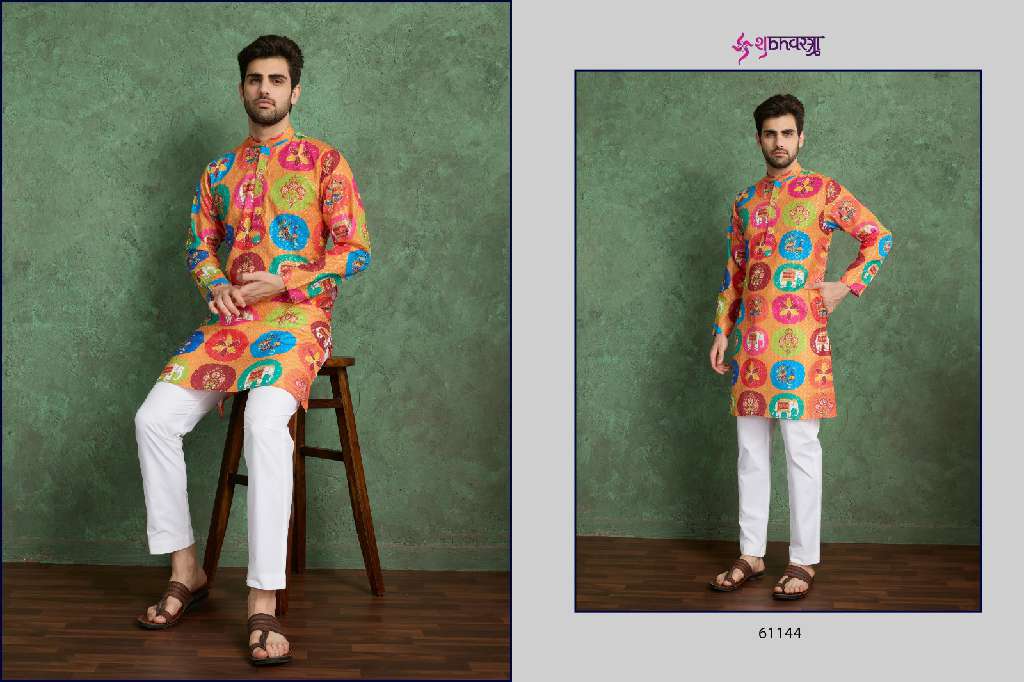 SHUBHVASTRA KURTA CULTURE WHOLESALE EXCLUSIVE FESTIVAL MENS WEAR KURTA COLLECTION
