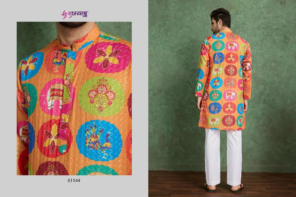 SHUBHVASTRA KURTA CULTURE WHOLESALE EXCLUSIVE FESTIVAL MENS WEAR KURTA COLLECTION