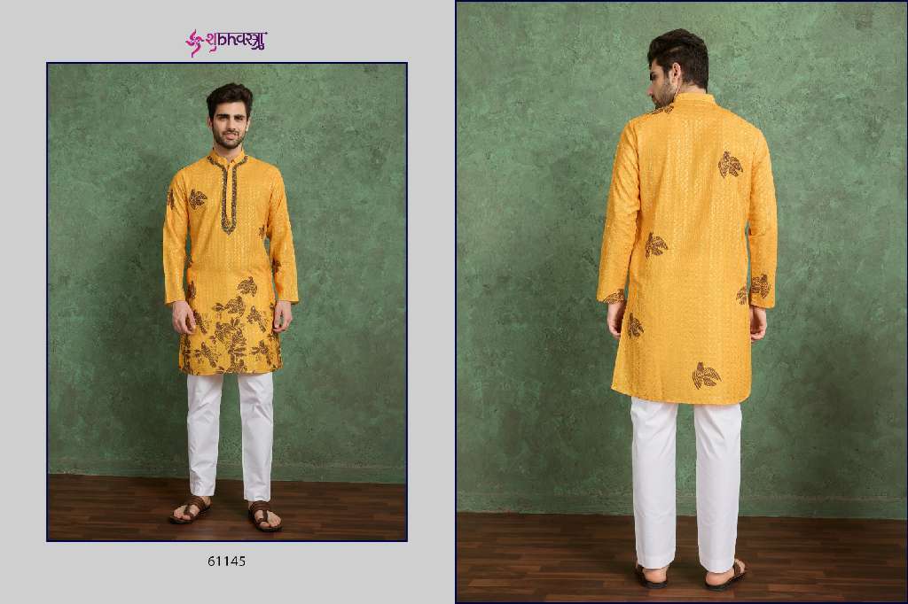 SHUBHVASTRA KURTA CULTURE WHOLESALE EXCLUSIVE FESTIVAL MENS WEAR KURTA COLLECTION