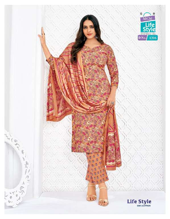 MCM Life Style Vol-13 Wholesale Pure Cotton Printed Readymade Dress