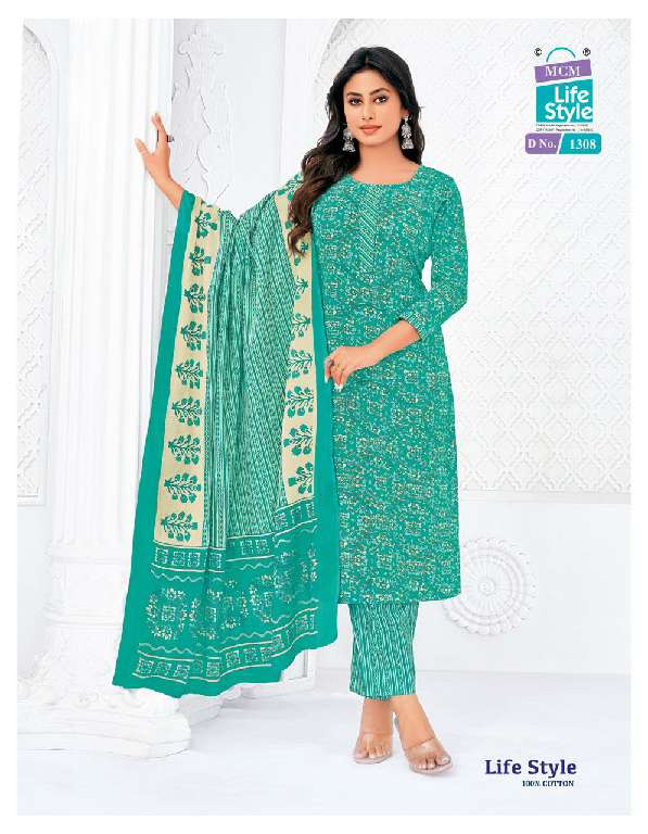 MCM Life Style Vol-13 Wholesale Pure Cotton Printed Readymade Dress