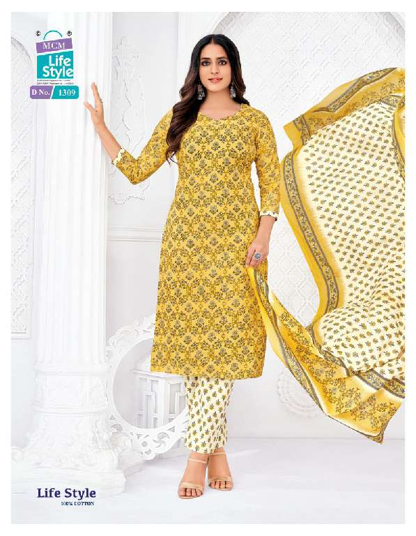 MCM Life Style Vol-13 Wholesale Pure Cotton Printed Readymade Dress