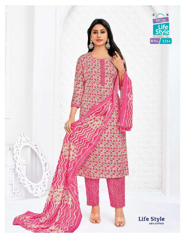 MCM Life Style Vol-13 Wholesale Pure Cotton Printed Readymade Dress