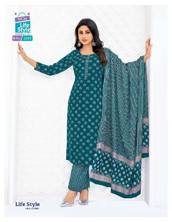 MCM Life Style Vol-13 Wholesale Pure Cotton Printed Readymade Dress