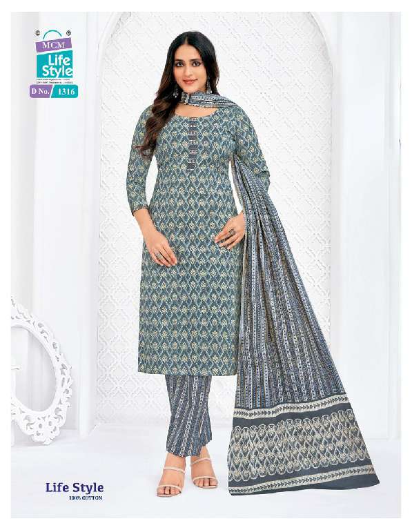 MCM Life Style Vol-13 Wholesale Pure Cotton Printed Readymade Dress