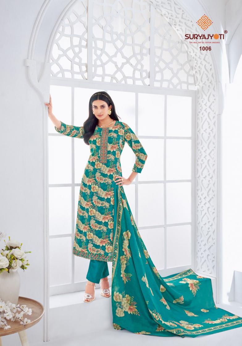 SURYAJYOTI PRESENT KHUSHBOO VOL 1 COTTON PRINTED DAILY WEAR SALWAR KAMEEZ