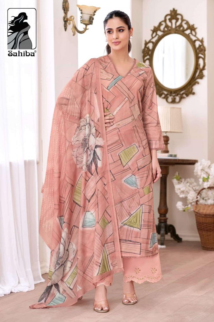 PRIYANSHI BY SAHIBA COTTON LAWN HIT DESIGN UNSTITCH SALWAR KAMEEZ