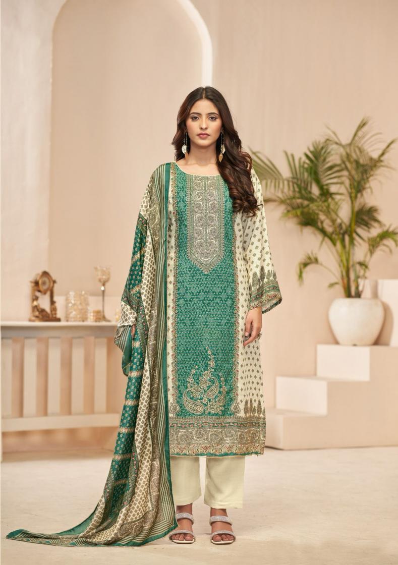 KARVA DESIGNER BLISS VISCOSE MUSLIN AMAZING SUIT FOR WOMENS
