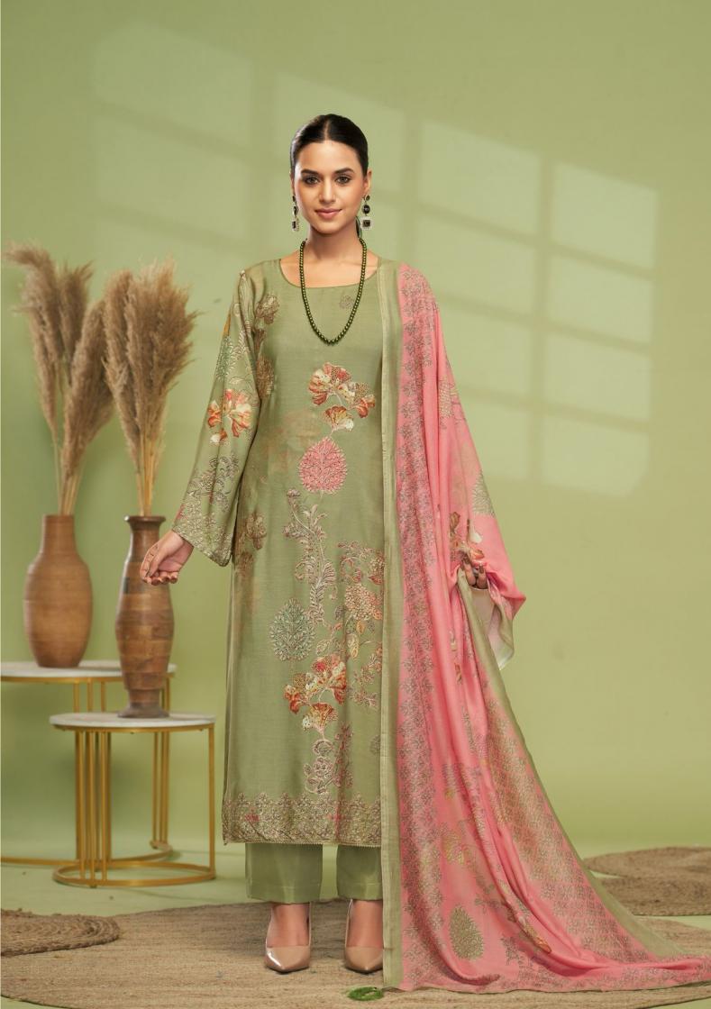KARVA DESIGNER ARROSA VISCOSE MUSLIN MODERN SALWAR KAMEEZ