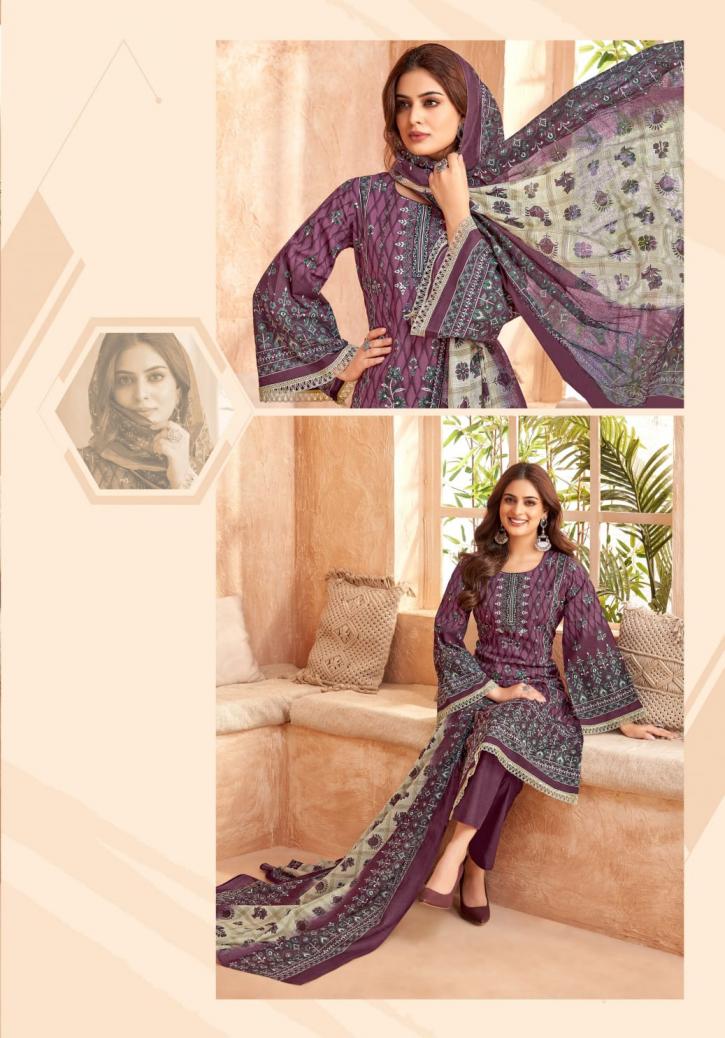 MAYUR LAUNCH AMIRA VOL 2 COTTON UNSTITCH FANCY PAKISTANI SALWAR SUIT