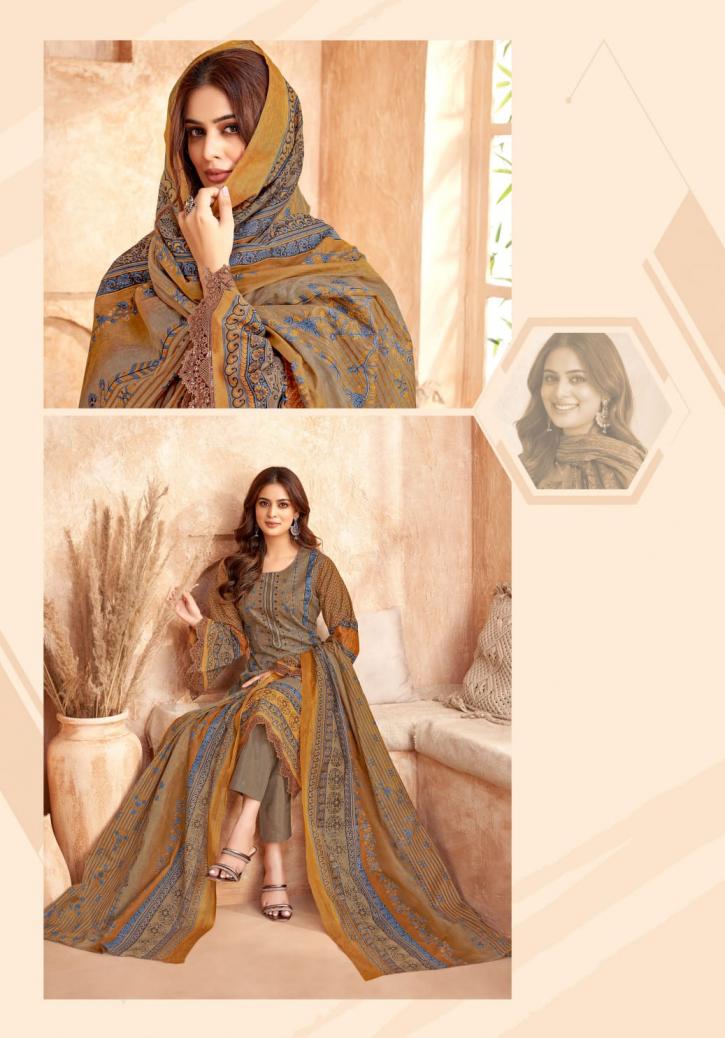 MAYUR LAUNCH AMIRA VOL 2 COTTON UNSTITCH FANCY PAKISTANI SALWAR SUIT