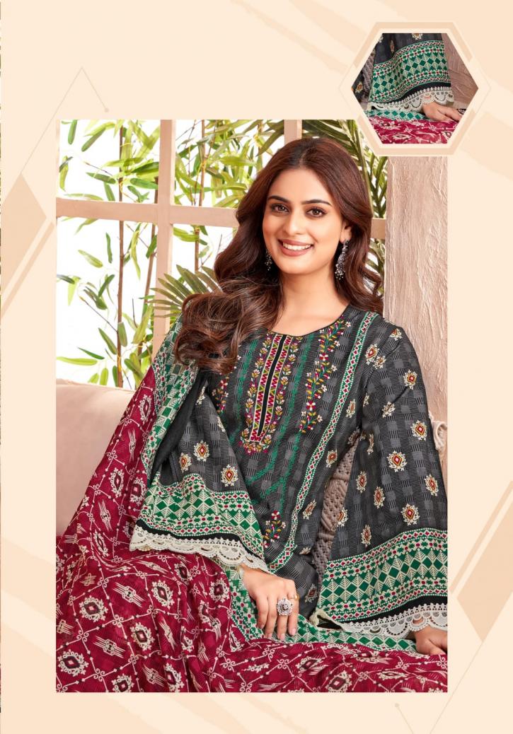 MAYUR LAUNCH AMIRA VOL 2 COTTON UNSTITCH FANCY PAKISTANI SALWAR SUIT
