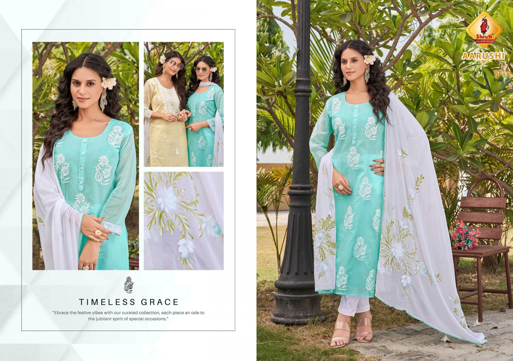 SHRUTI SUITS PRESENT CHILL VOL 10 STYLISH LOOK KURTI, PANT WITH DUPATTA