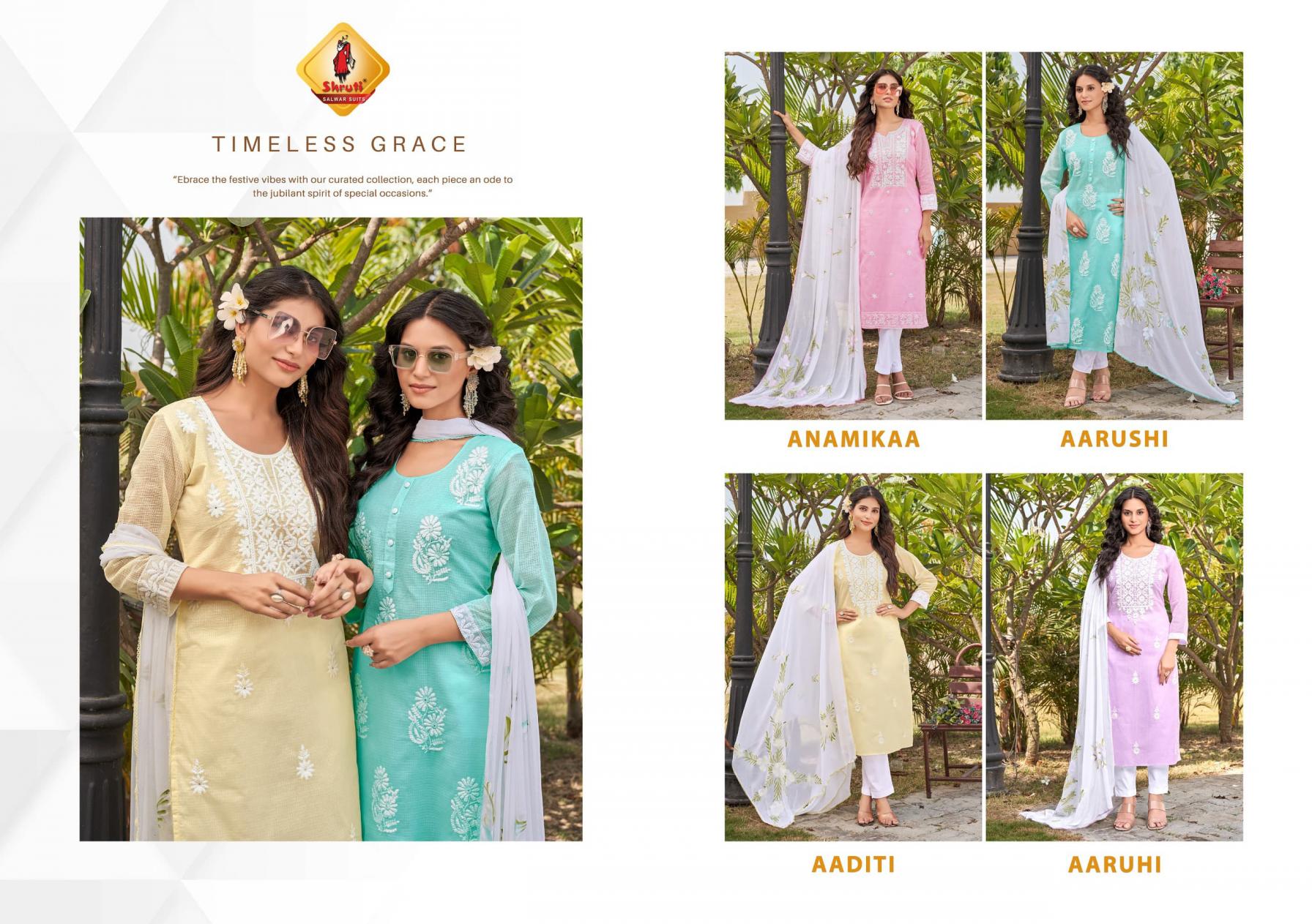 SHRUTI SUITS PRESENT CHILL VOL 10 STYLISH LOOK KURTI, PANT WITH DUPATTA