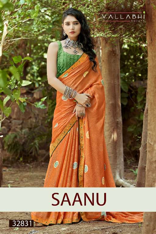 VALLABHI PRINTS LAUNCH SAANU BRASSO LATEST SAREE COLLECTION 2025