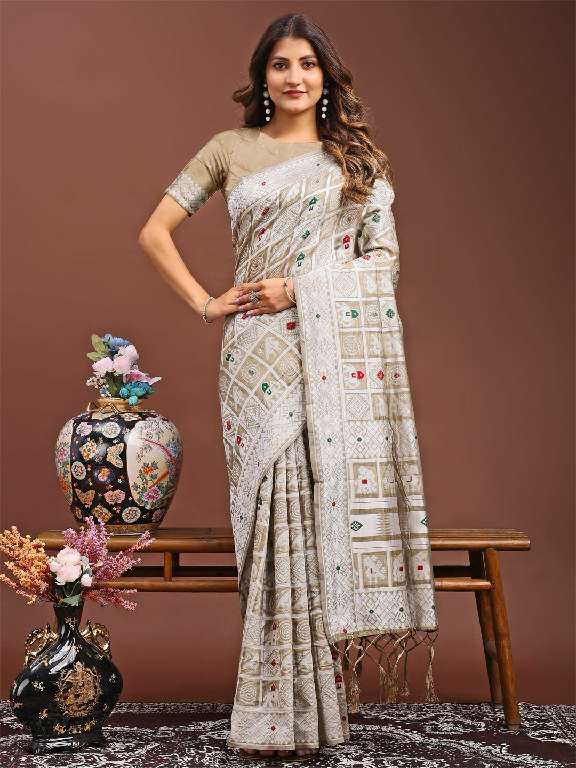 ASTITA LAUNCH BANDEJ WHOLESALE LINEN COTTON FANCY SAREES