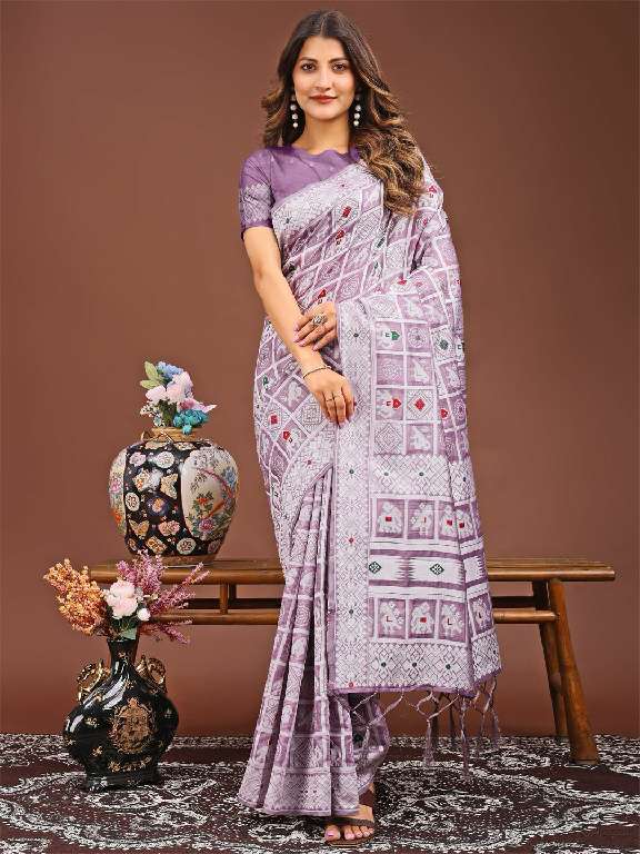 ASTITA LAUNCH BANDEJ WHOLESALE LINEN COTTON FANCY SAREES
