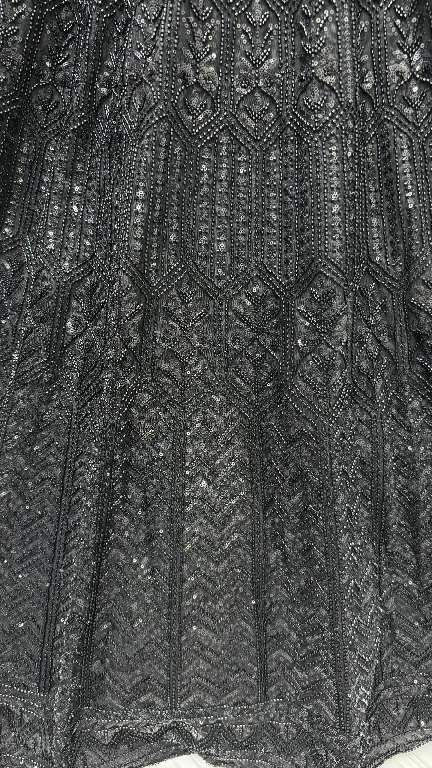 ANJANI ART D.NO 2860 WHOLESALE HEAVY NET DESIGNER LEHENGAS