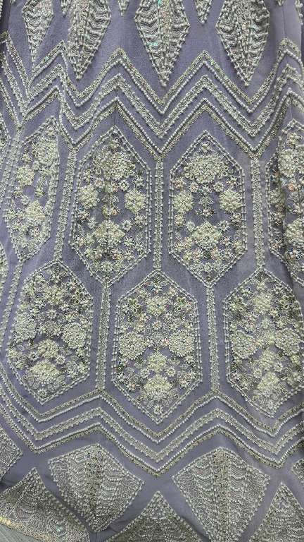 ANJANI ART D.NO 2852 WHOLESALE PURE GEORGETTE DESIGNER LEHENGAS