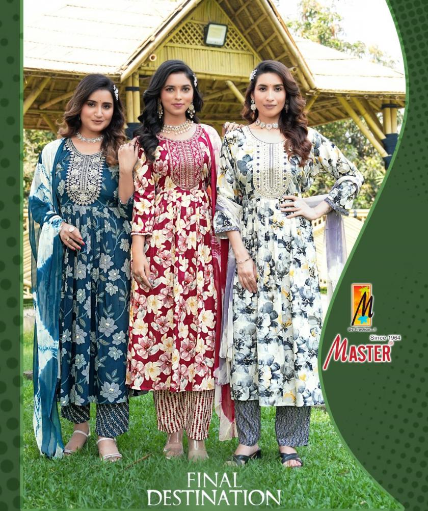 MASTER FINAL DESTINATION RAYON READYMADE CASUAL SUIT FOR WOMENS