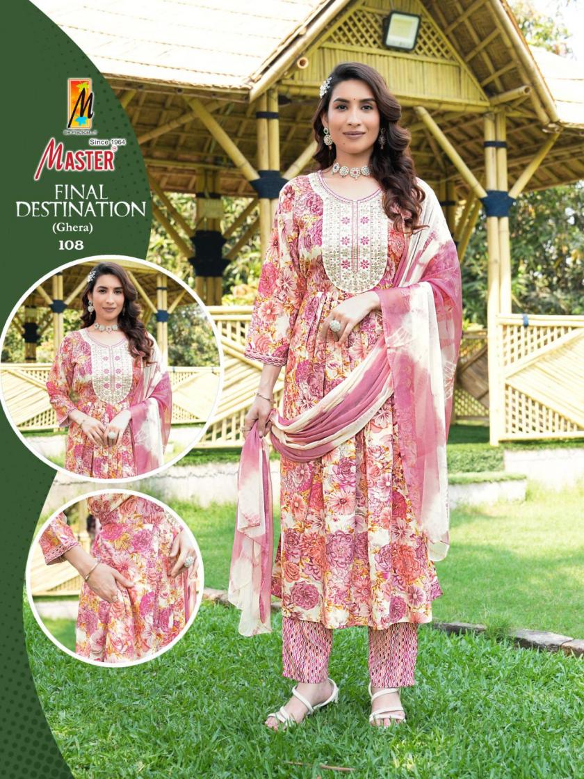 MASTER FINAL DESTINATION RAYON READYMADE CASUAL SUIT FOR WOMENS