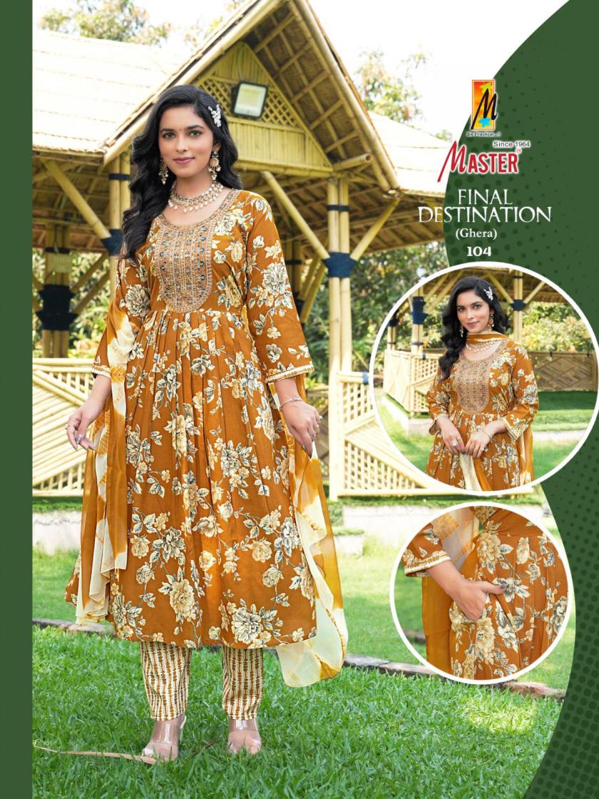 MASTER FINAL DESTINATION RAYON READYMADE CASUAL SUIT FOR WOMENS