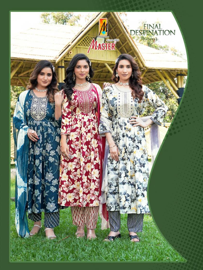 MASTER FINAL DESTINATION RAYON READYMADE CASUAL SUIT FOR WOMENS