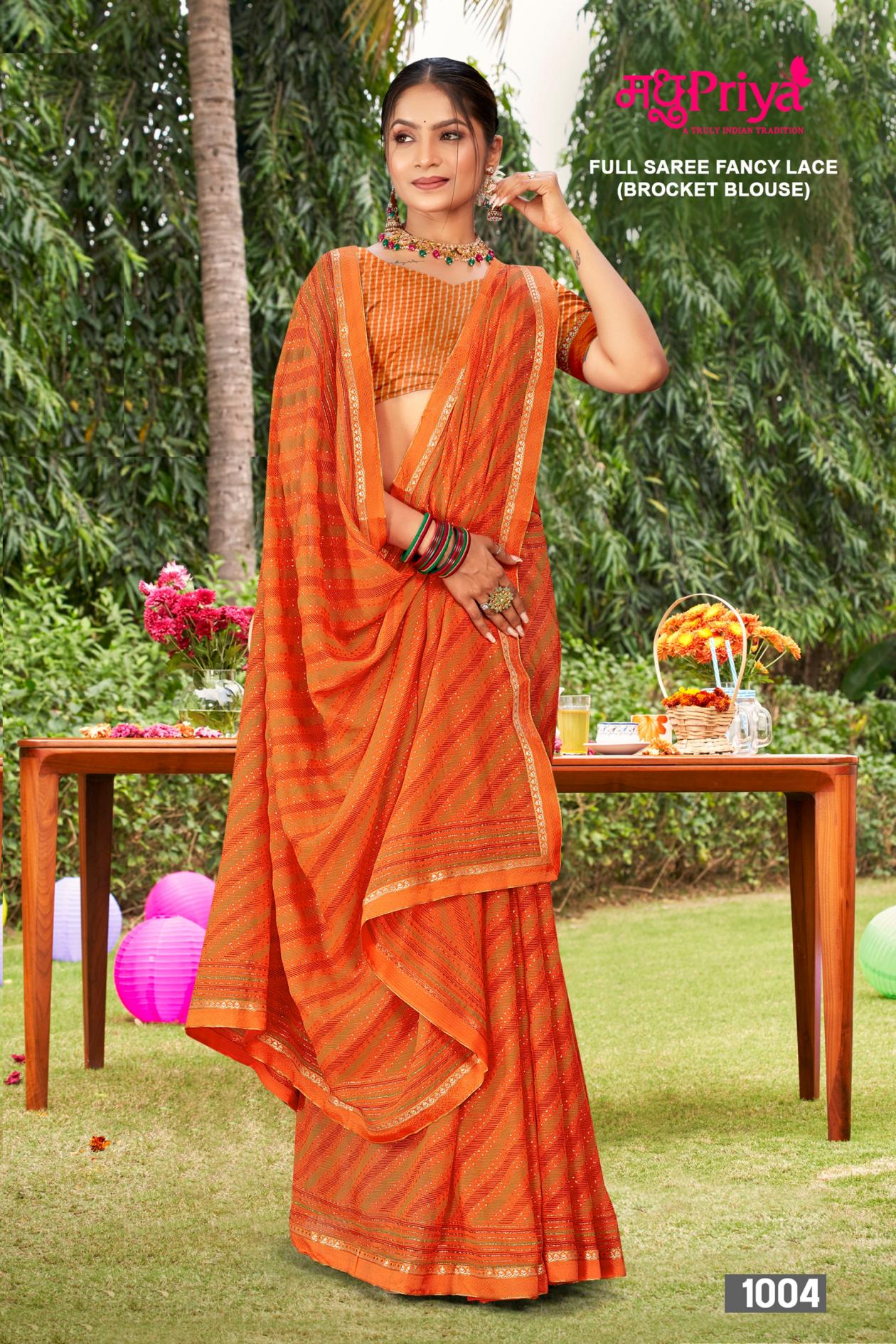 MADHUPRIYA PRESENT MIRINDA VOL 31 DANI TRENDY DESIGN SAREE