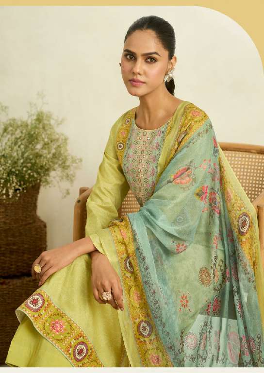 SADHANA LAUNCH RAABTA WHOLESALE PURE LAWN COTTON WITH FANCY HANDWORK DESIGNER SUITS