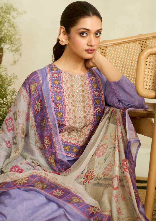 SADHANA LAUNCH RAABTA WHOLESALE PURE LAWN COTTON WITH FANCY HANDWORK DESIGNER SUITS