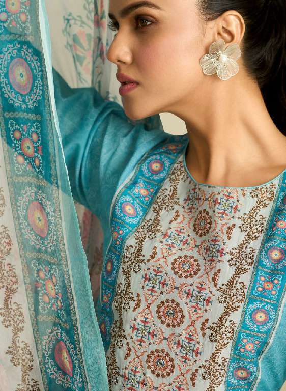 SADHANA LAUNCH RAABTA WHOLESALE PURE LAWN COTTON WITH FANCY HANDWORK DESIGNER SUITS