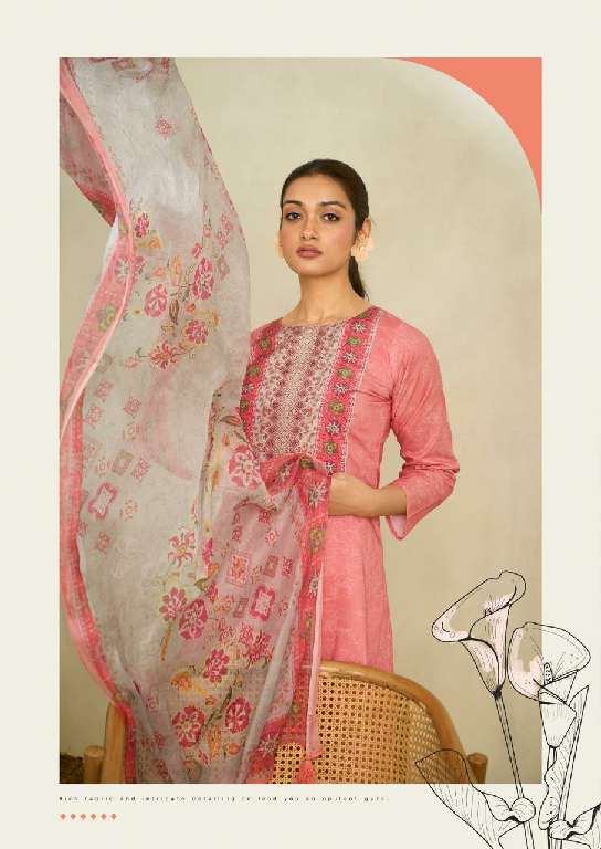 SADHANA LAUNCH RAABTA WHOLESALE PURE LAWN COTTON WITH FANCY HANDWORK DESIGNER SUITS