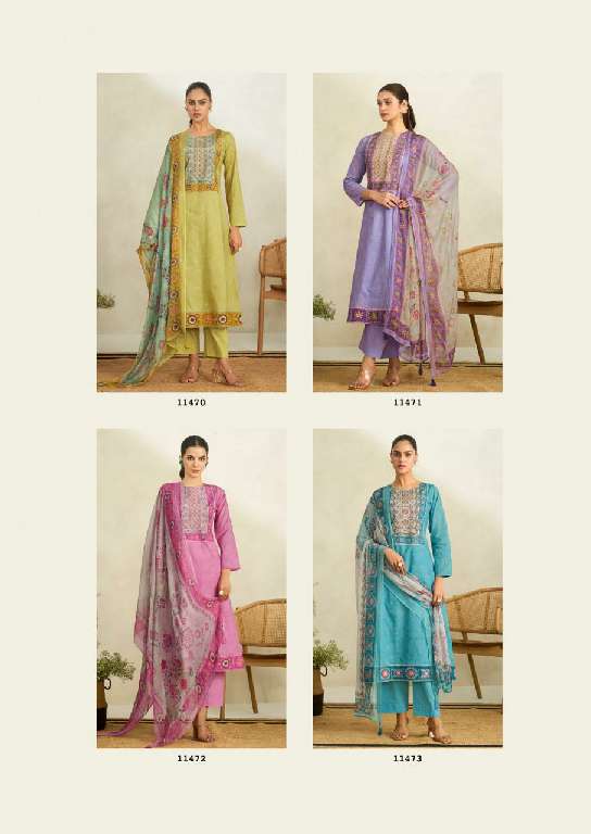 SADHANA LAUNCH RAABTA WHOLESALE PURE LAWN COTTON WITH FANCY HANDWORK DESIGNER SUITS