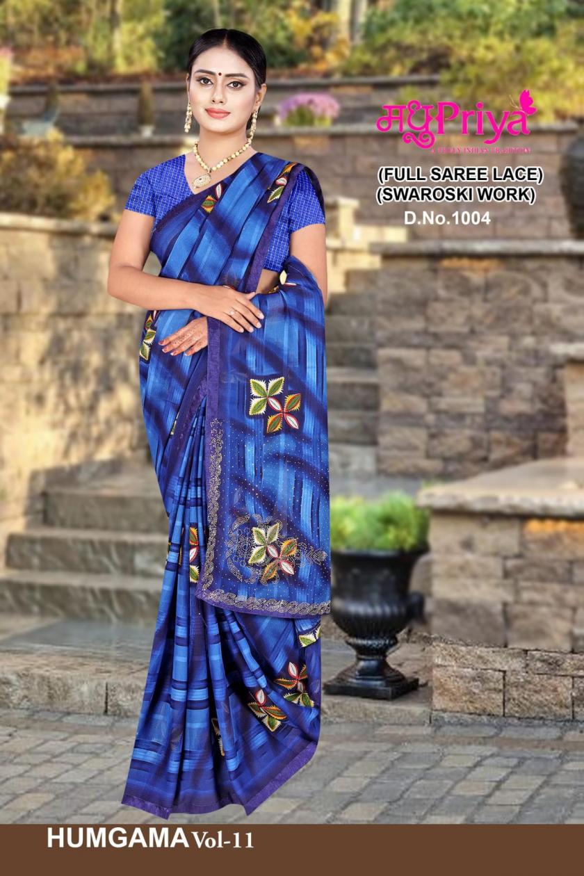 MADHUPRIYA PRESENT HUNGAMA VOL 11 DANI DAILY WEAR SAREE