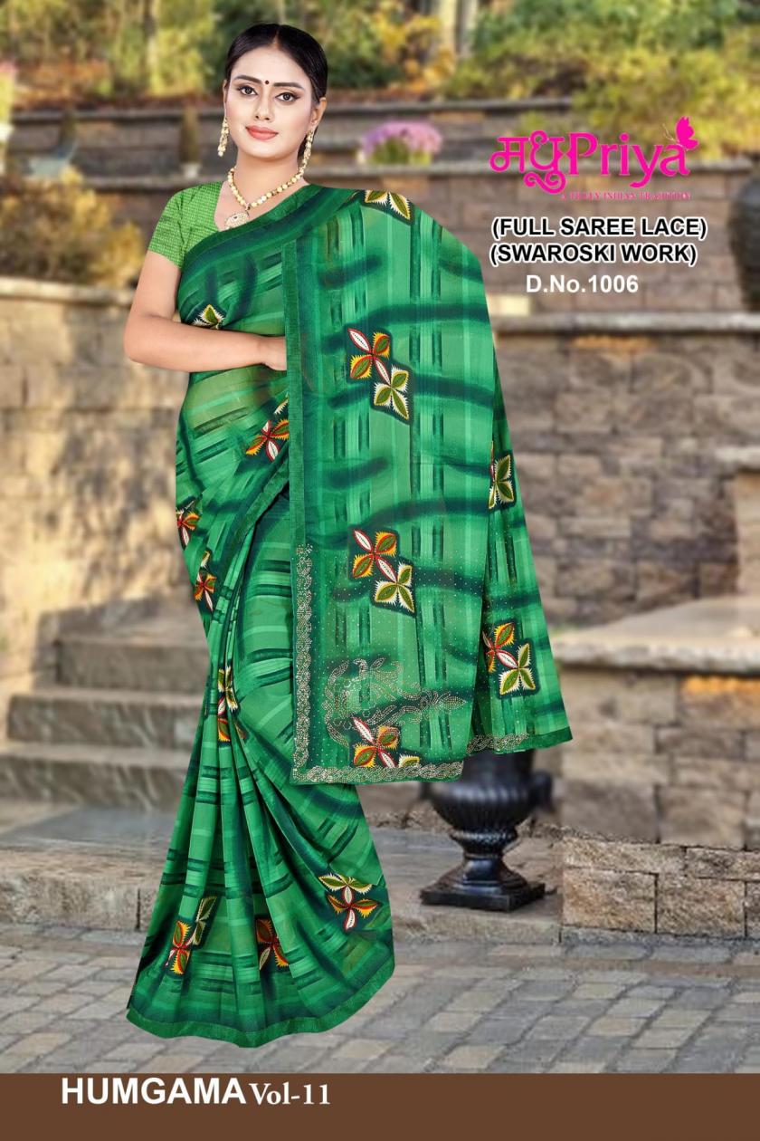 MADHUPRIYA PRESENT HUNGAMA VOL 11 DANI DAILY WEAR SAREE