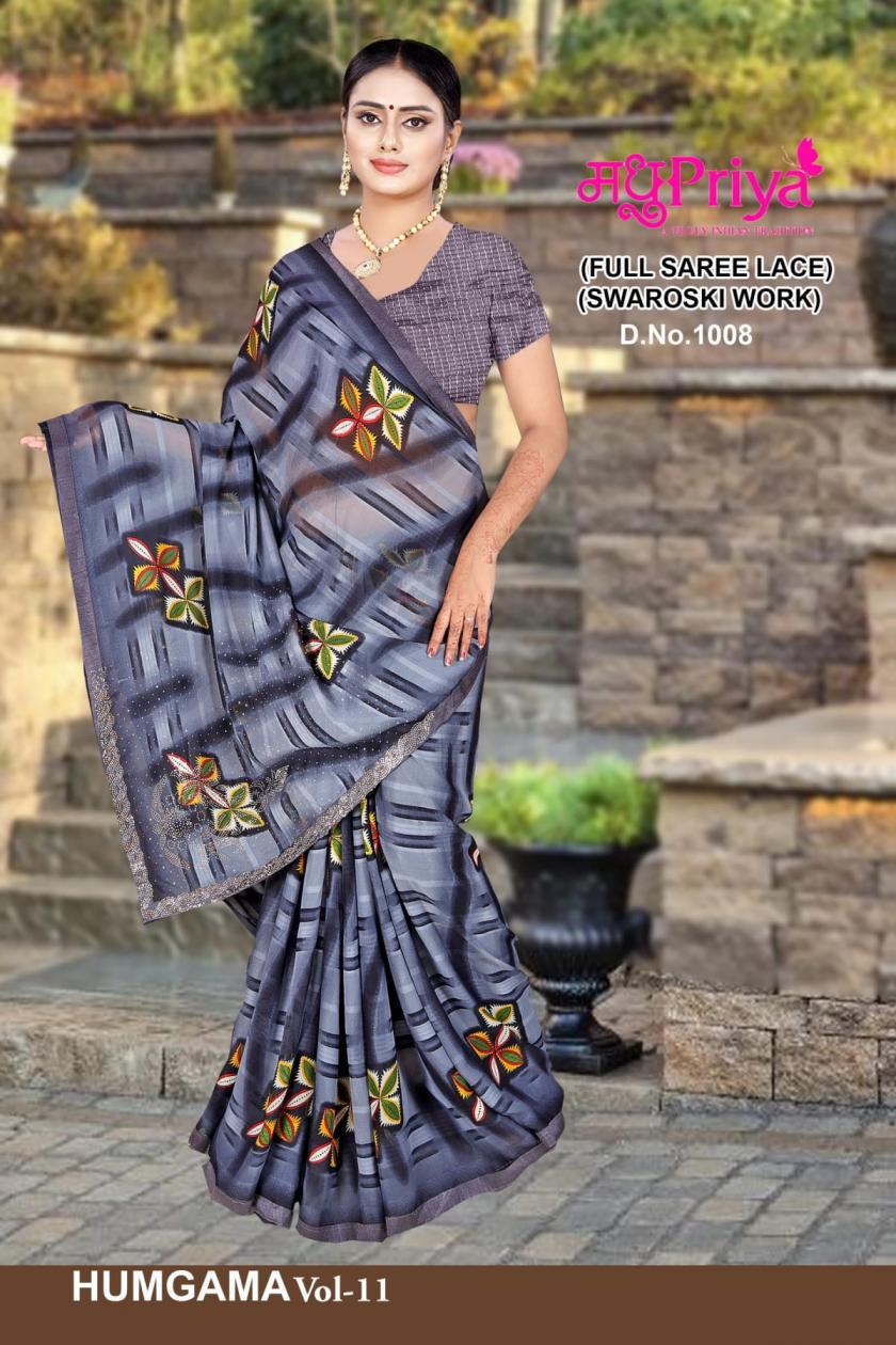 MADHUPRIYA PRESENT HUNGAMA VOL 11 DANI DAILY WEAR SAREE