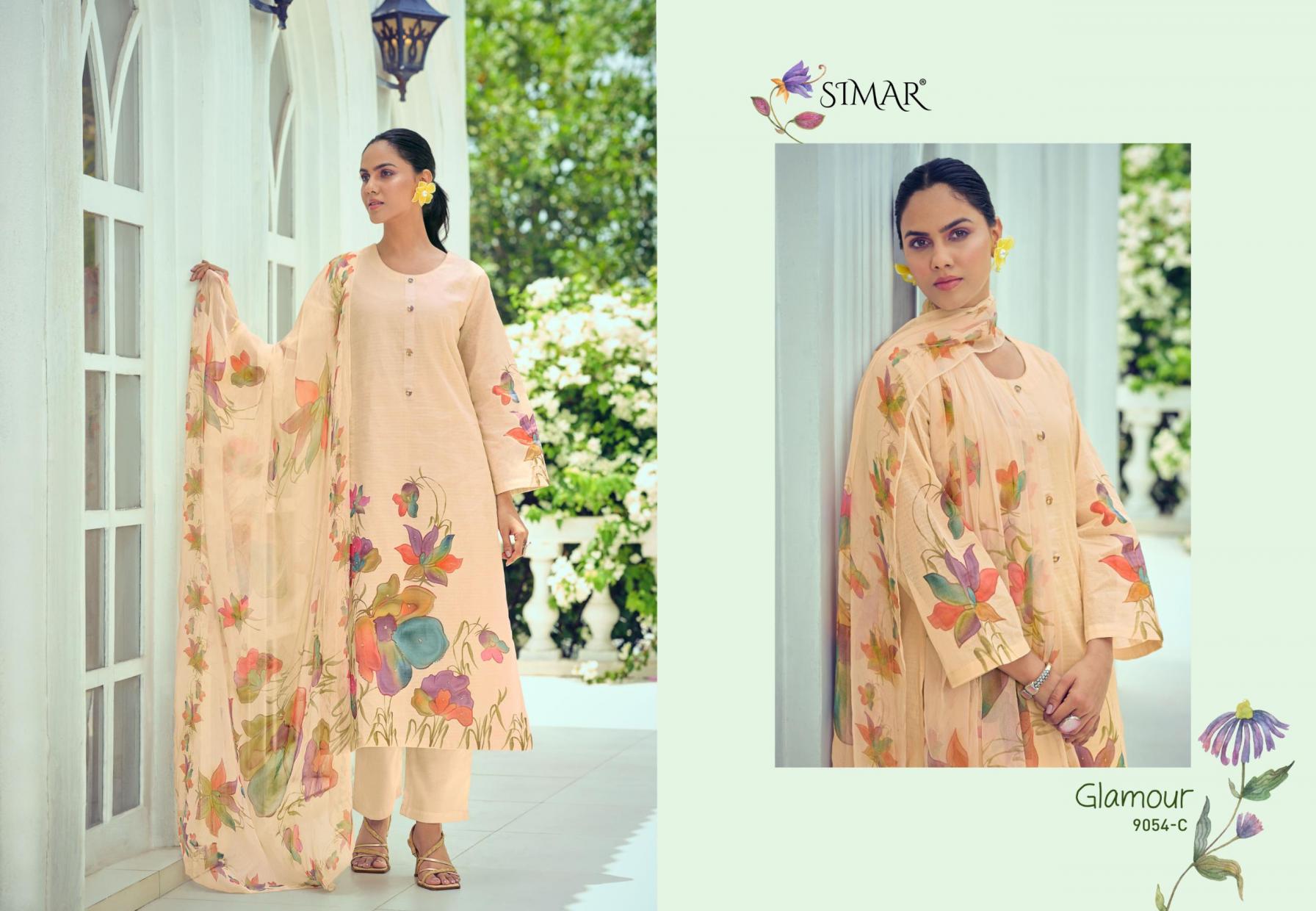 MALVIKA BY GLOSSY OCEAM COTTON PRETTY LOOK SUIT FOR WOMENS