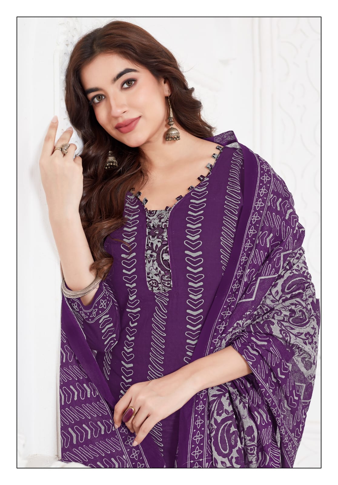 ayur Rang Rasiya Vol-10 Wholesale Heavy Cotton Fabrics Dress Material