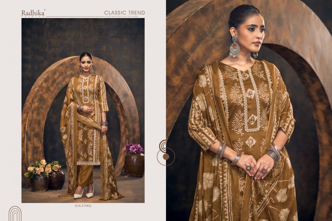 AZARA RADHIKA PRESENT ROCKET VOL 3 COTTON PRINTED INDIAN WEAR SALWAR SUIT
