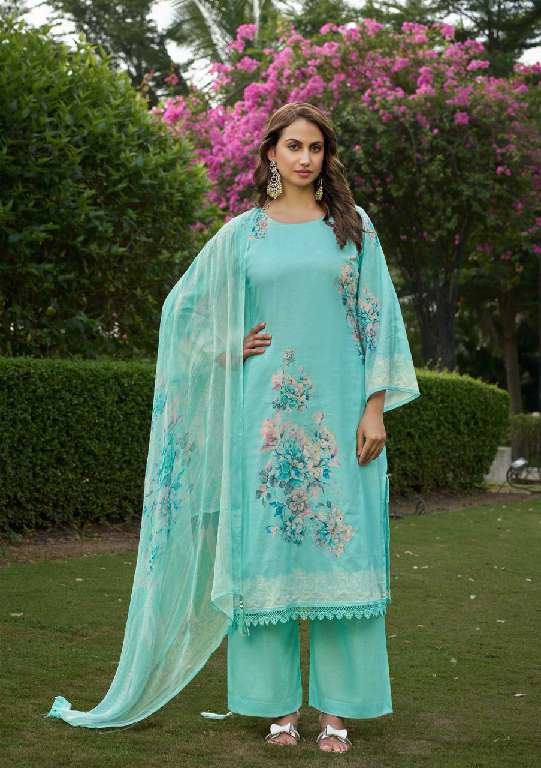 ITRH BY KARVA DESIGNER STUDIO WHOLESALE PURE LAWN COTTON CAMRIC DIGITAL PRINTED WITH HANDWORK  SUITS