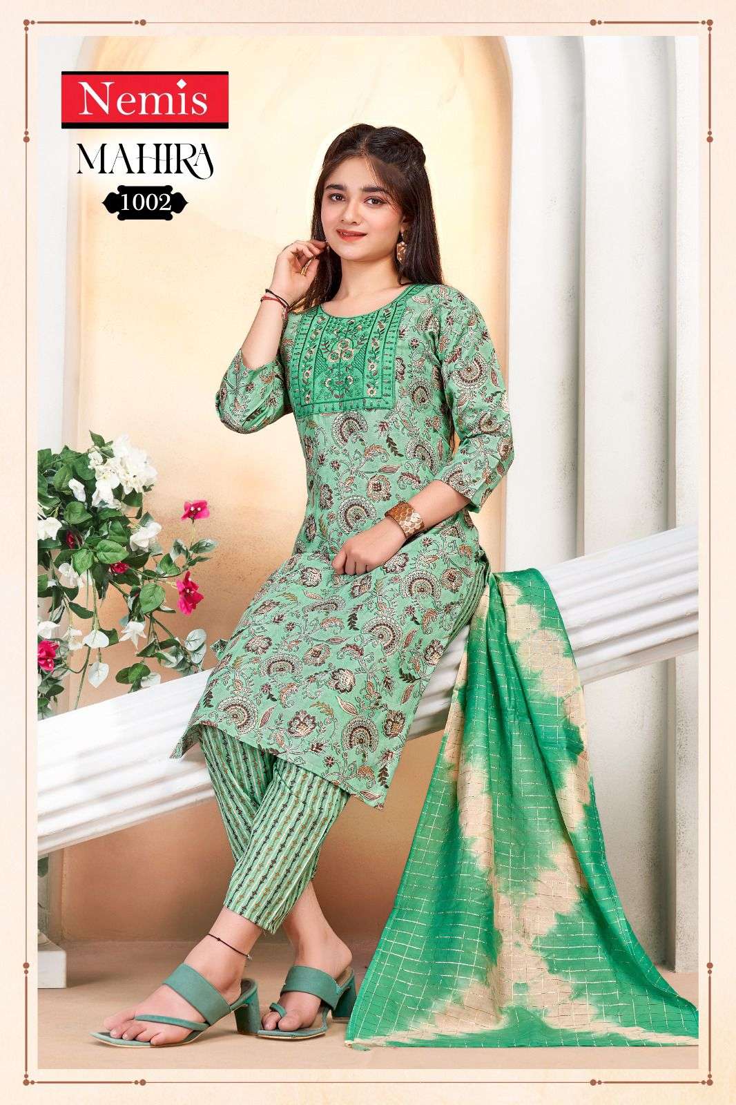 MAHIRA VOL 1 BY NEMIS CAPSULE PRINT CASUAL READYMADE COMBO SET SUIT FOR KIDS