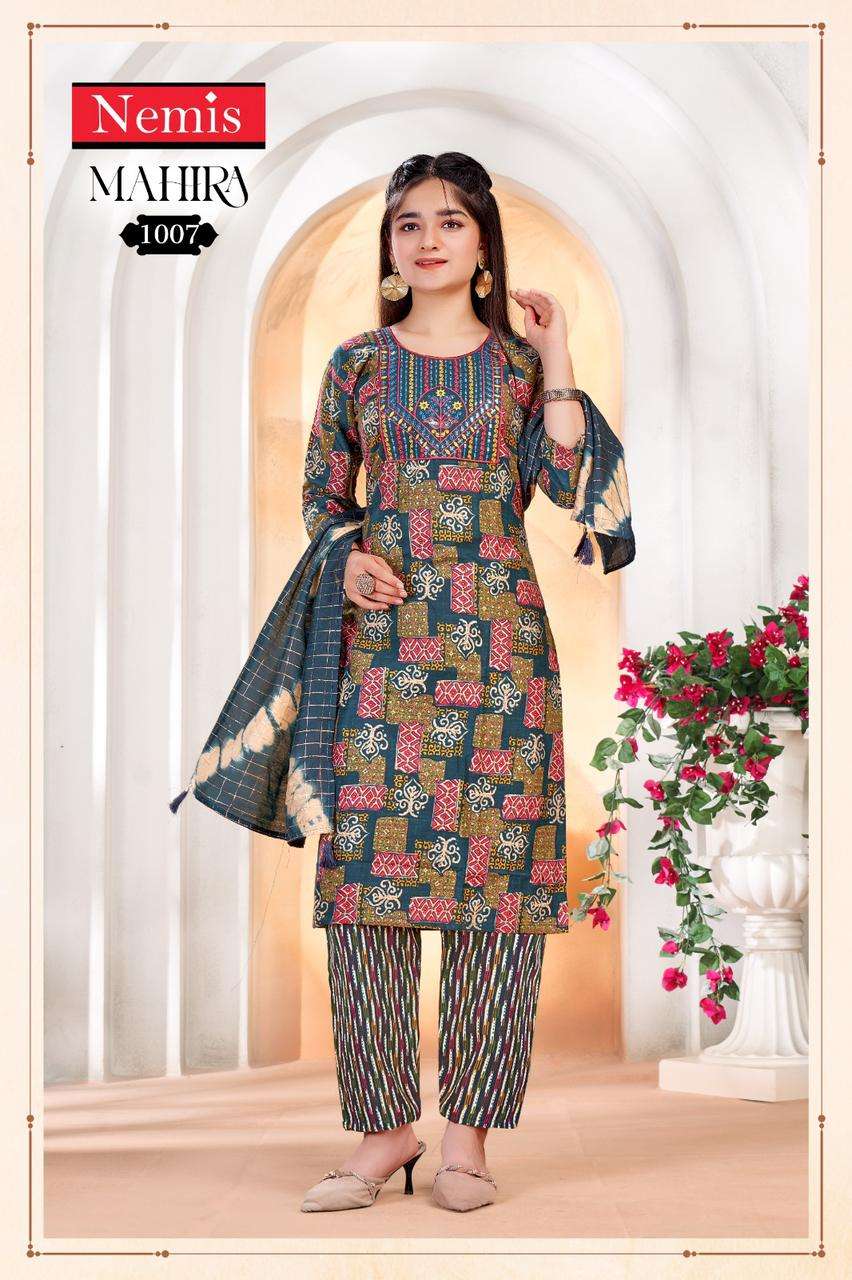 MAHIRA VOL 1 BY NEMIS CAPSULE PRINT CASUAL READYMADE COMBO SET SUIT FOR KIDS