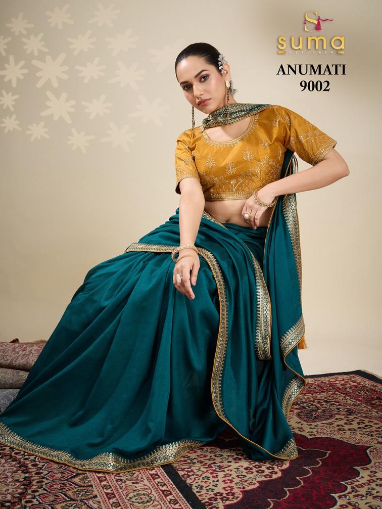 SUMA DESIGNER PRESENT ANUMATI VICHITRA BEAUTIFUL SAREE FOR WOMEN