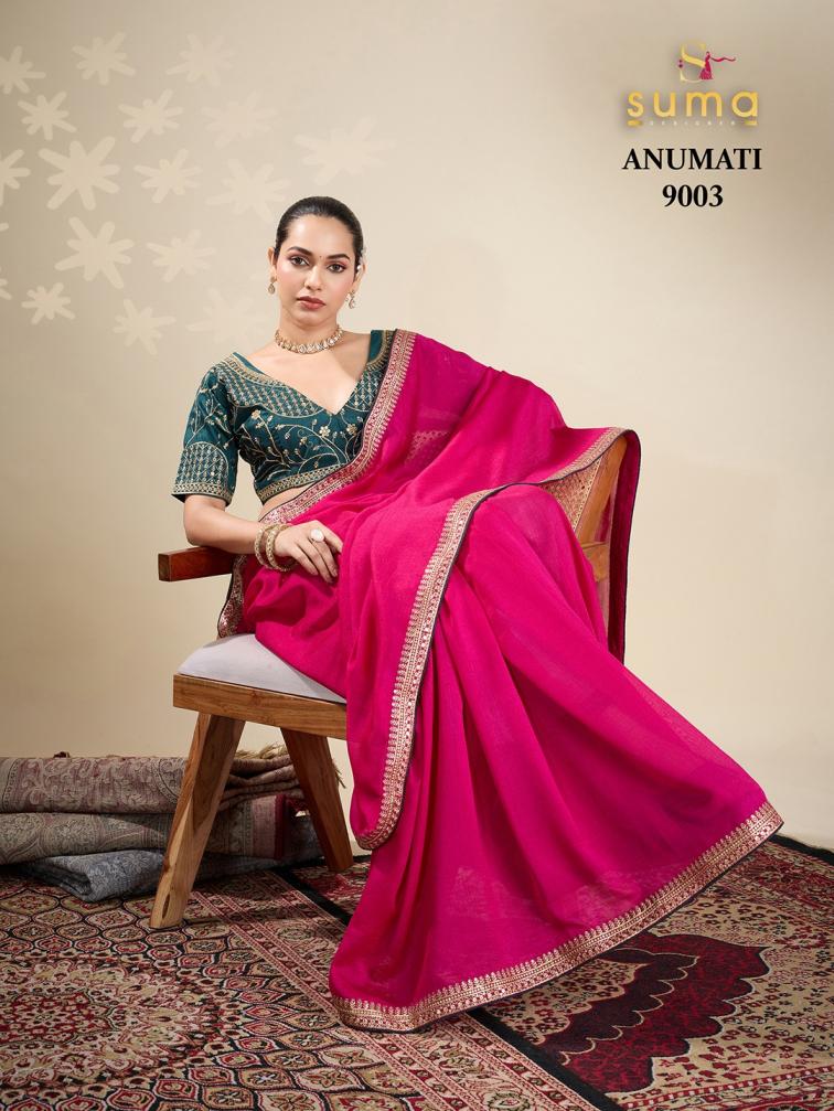 SUMA DESIGNER PRESENT ANUMATI VICHITRA BEAUTIFUL SAREE FOR WOMEN