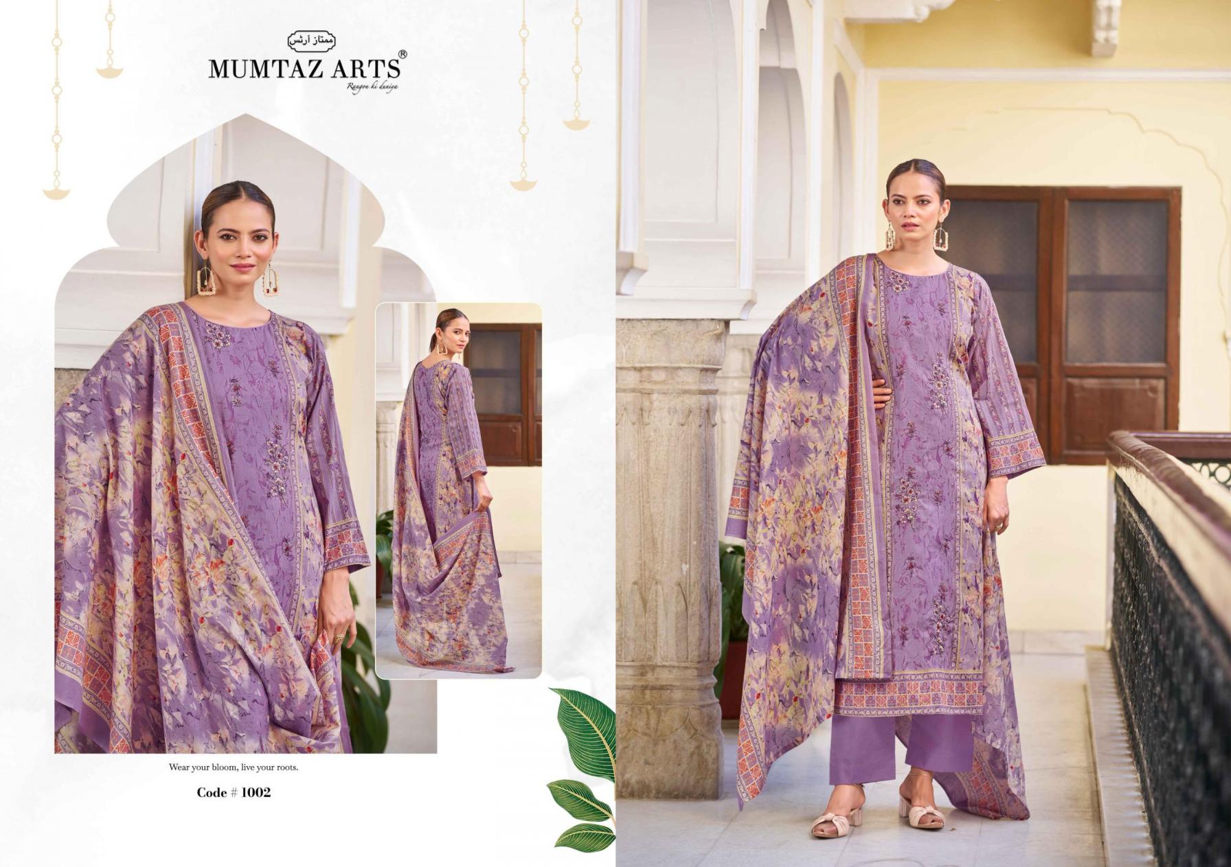 SAKSHI VOL 1 BY MUMTAZ ARTS LAWN HIT DESIGN UNSTITCH PAKISTANI SUIT FOR WOMENS