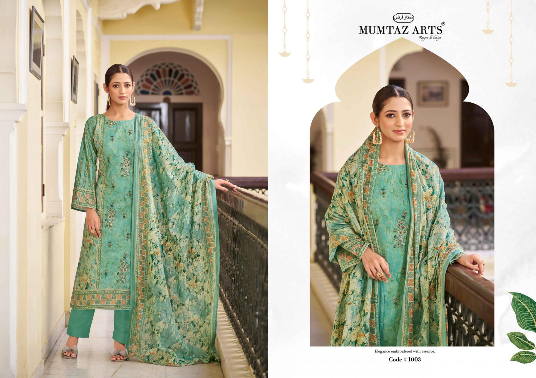SAKSHI VOL 1 BY MUMTAZ ARTS LAWN HIT DESIGN UNSTITCH PAKISTANI SUIT FOR WOMENS