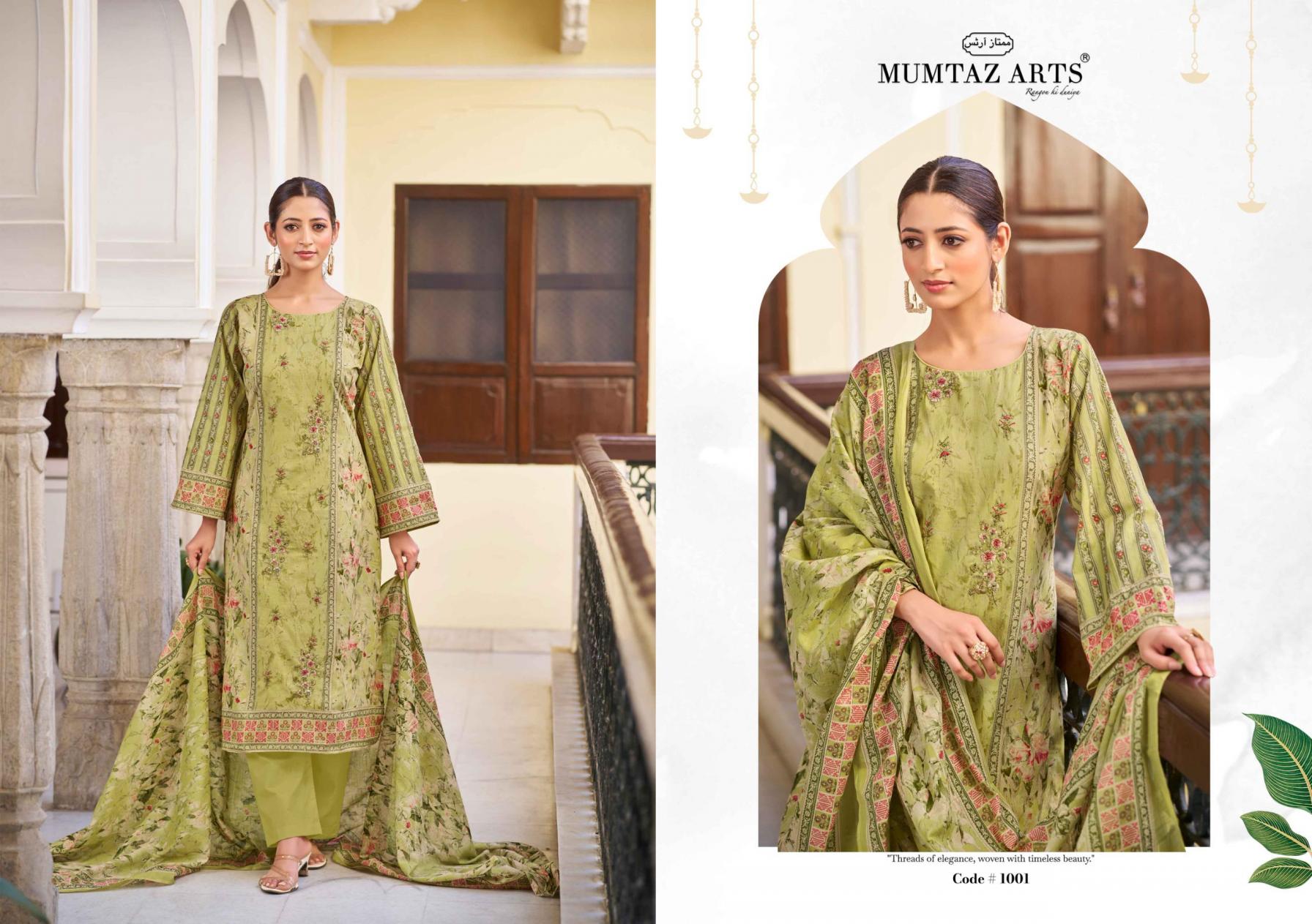 SAKSHI VOL 1 BY MUMTAZ ARTS LAWN HIT DESIGN UNSTITCH PAKISTANI SUIT FOR WOMENS