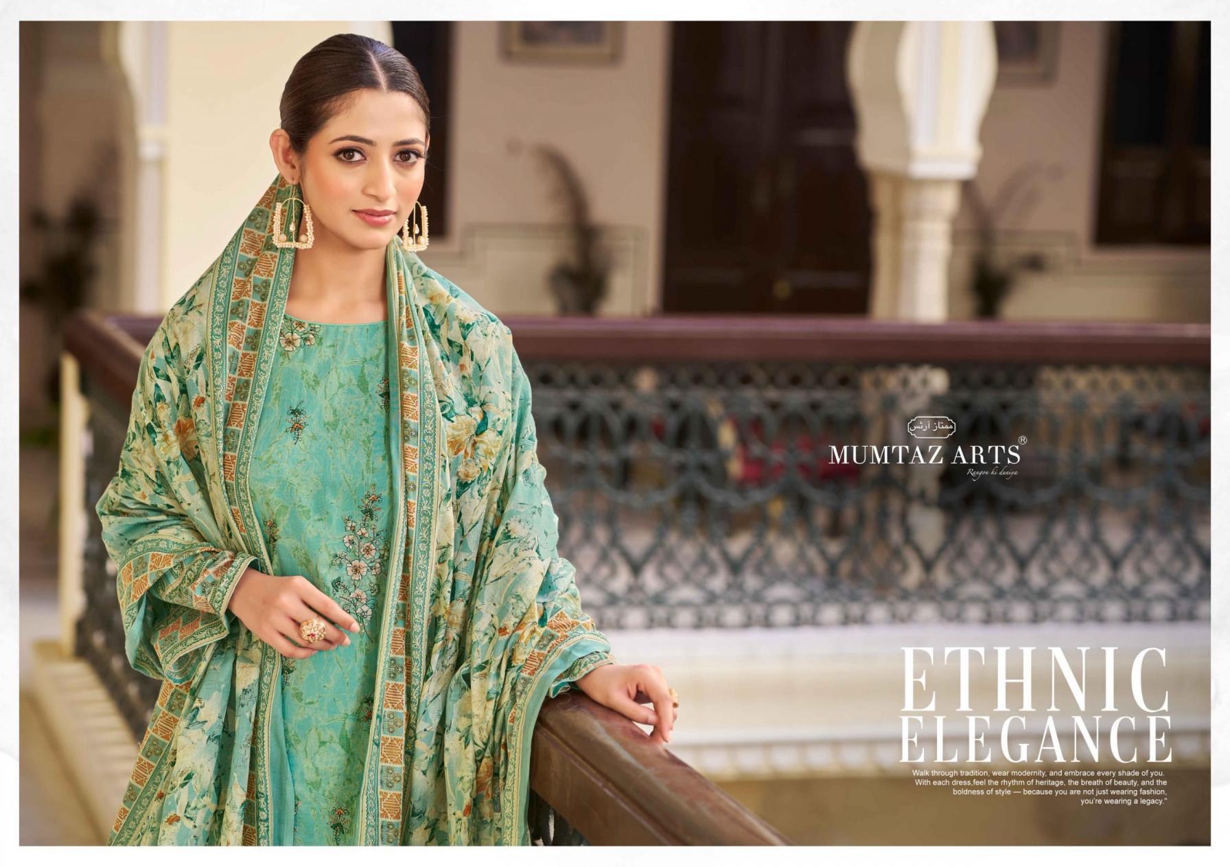 SAKSHI VOL 1 BY MUMTAZ ARTS LAWN HIT DESIGN UNSTITCH PAKISTANI SUIT FOR WOMENS